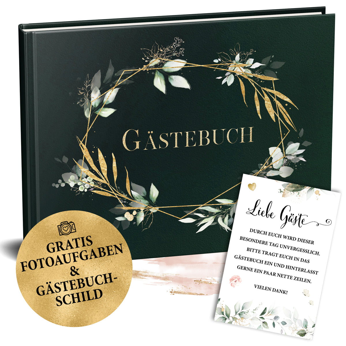 Gästebuch - Erinnerungen mit Herz