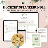 Hochzeitsplaner Mega Bundle