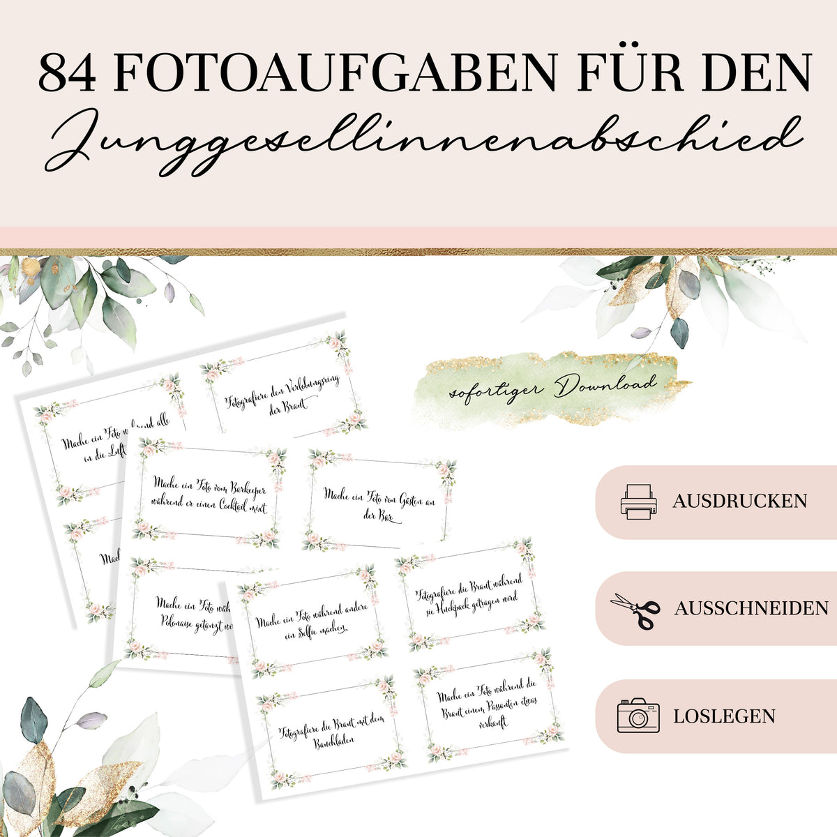 Fotoaufgaben für deinen JGA