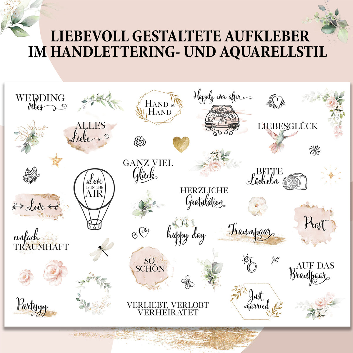Hochzeitssticker