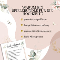Das große Hochzeitsspiele-Paket