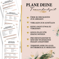 Das XXL Hochzeitsplaner-Bundle - 11 Produkte in einem