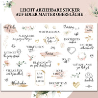 Hochzeitssticker