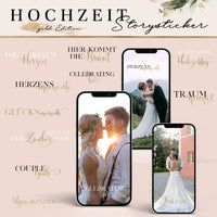 450+ Storysticker für deine Hochzeit