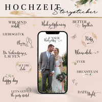 450+ Storysticker für deine Hochzeit