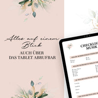 Checklistensammlung zur Hochzeitsplanung