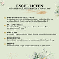 Gästelistenmanager & Budgetplaner