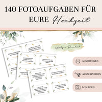 Fotoaufgaben für eure Hochzeit